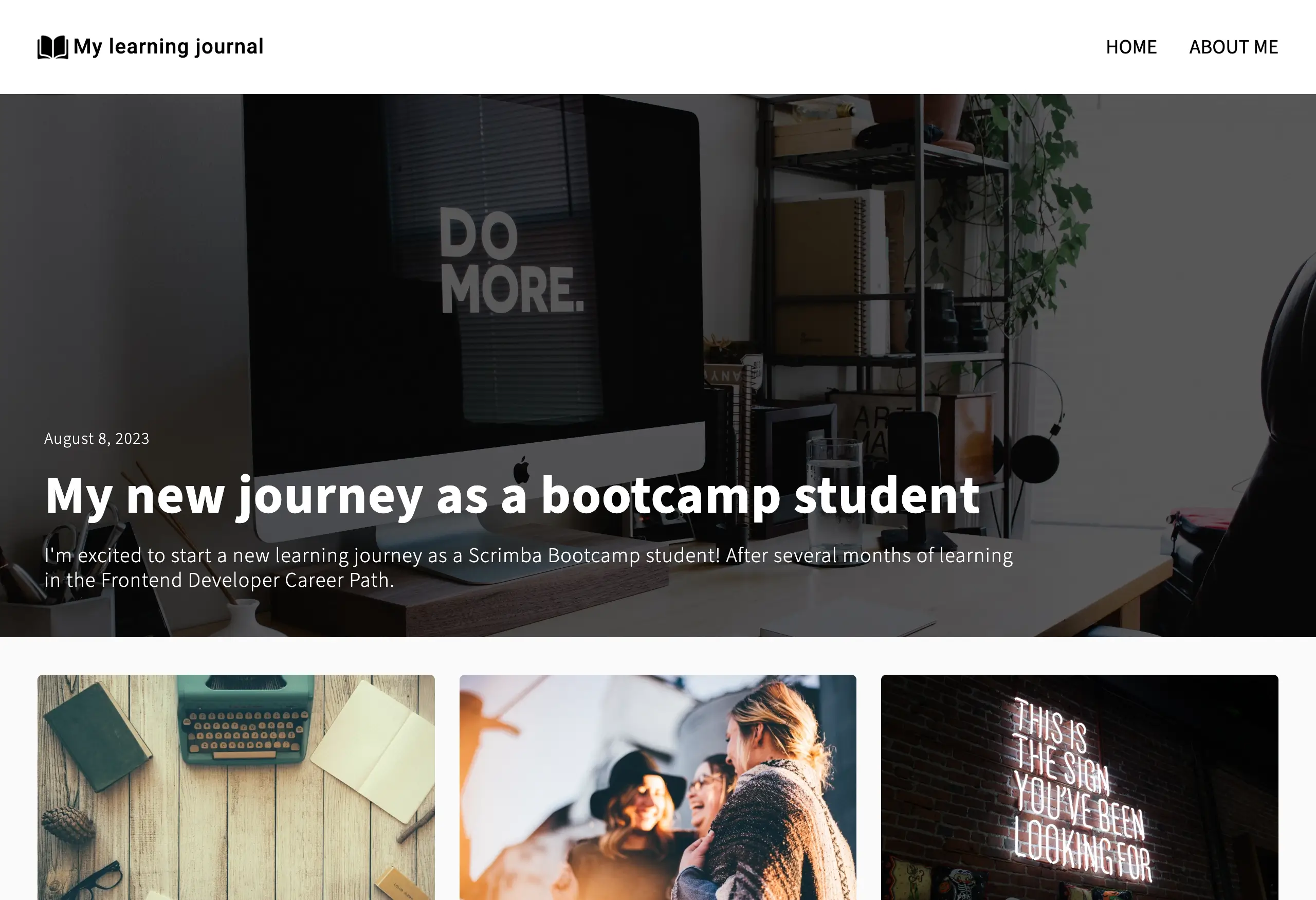 Blog Website