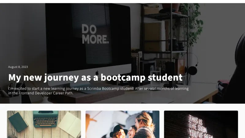 Blog Website