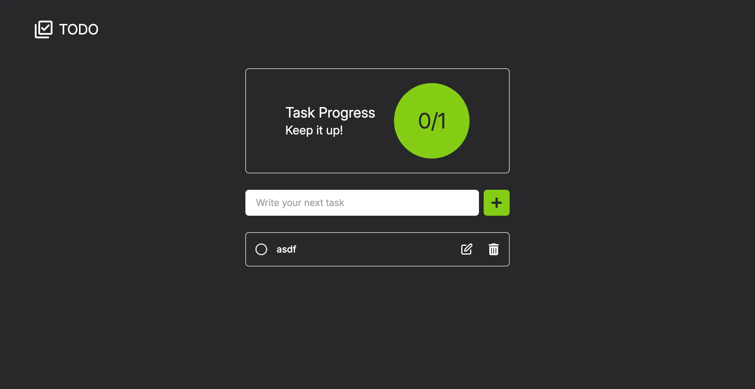 Todo App
